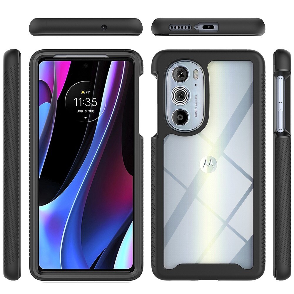 Full Protection Case Motorola Edge 30 Pro Svart
