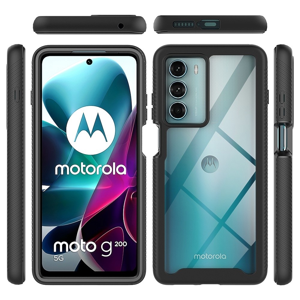 Full Protection Case Motorola Moto G200 Black
