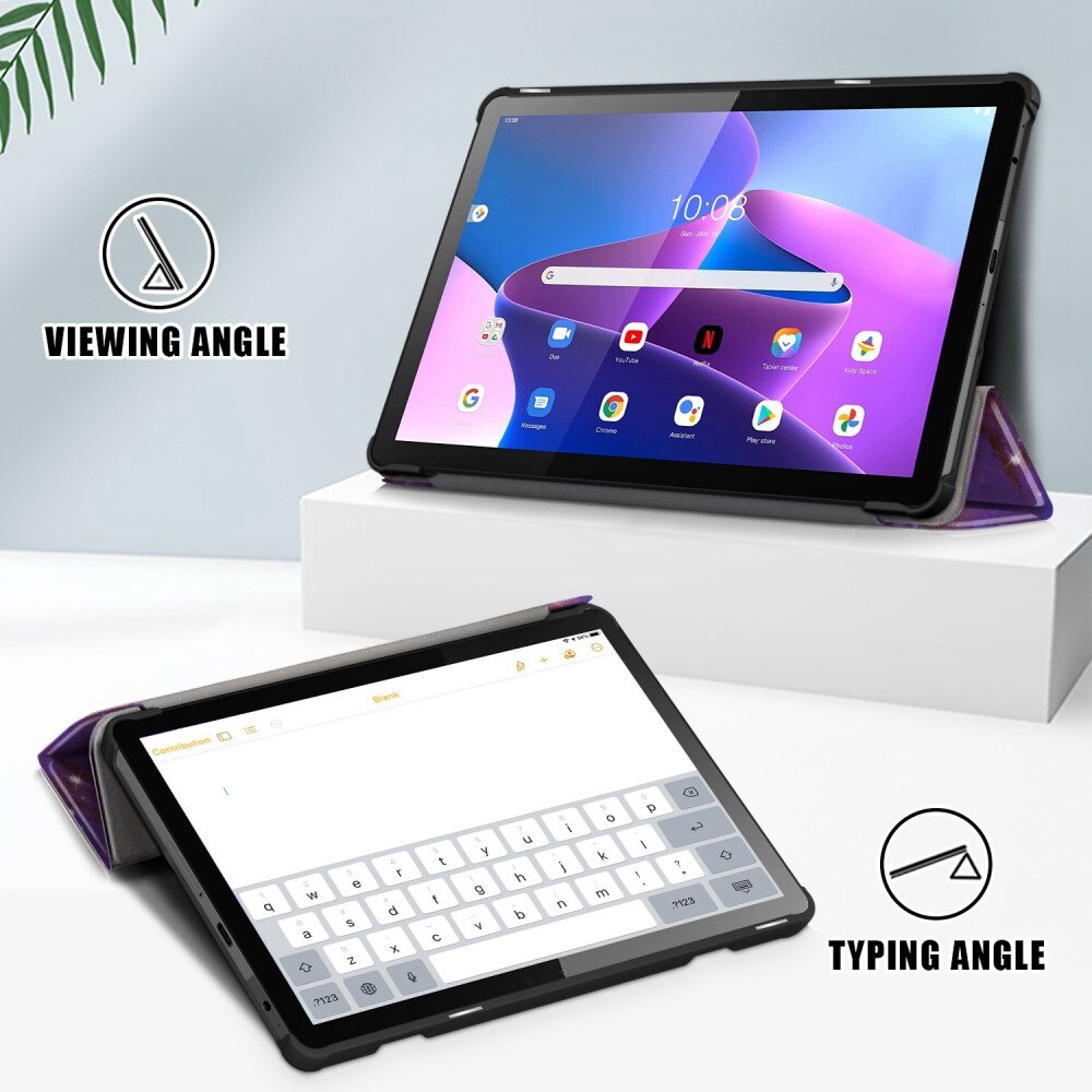 Fodral Tri-fold Lenovo Tab M10 (3rd gen) - Rymd