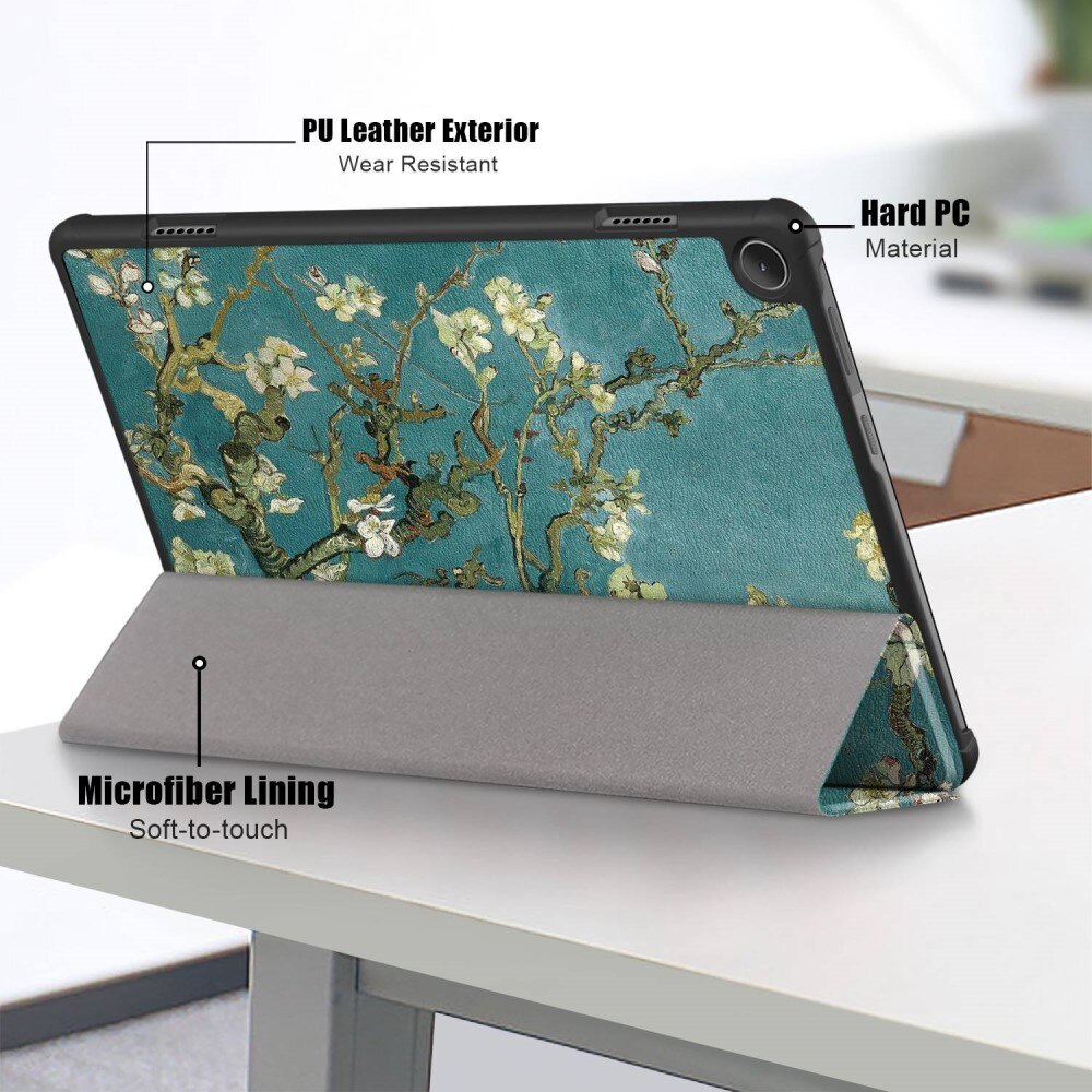 Fodral Tri-fold Lenovo Tab M10 (3rd gen) - Körsbärsblommor