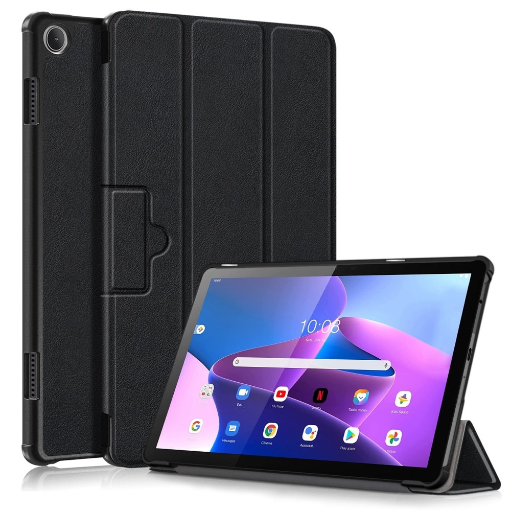 Fodral Tri-fold Lenovo Tab M10 (3rd Gen) Svart