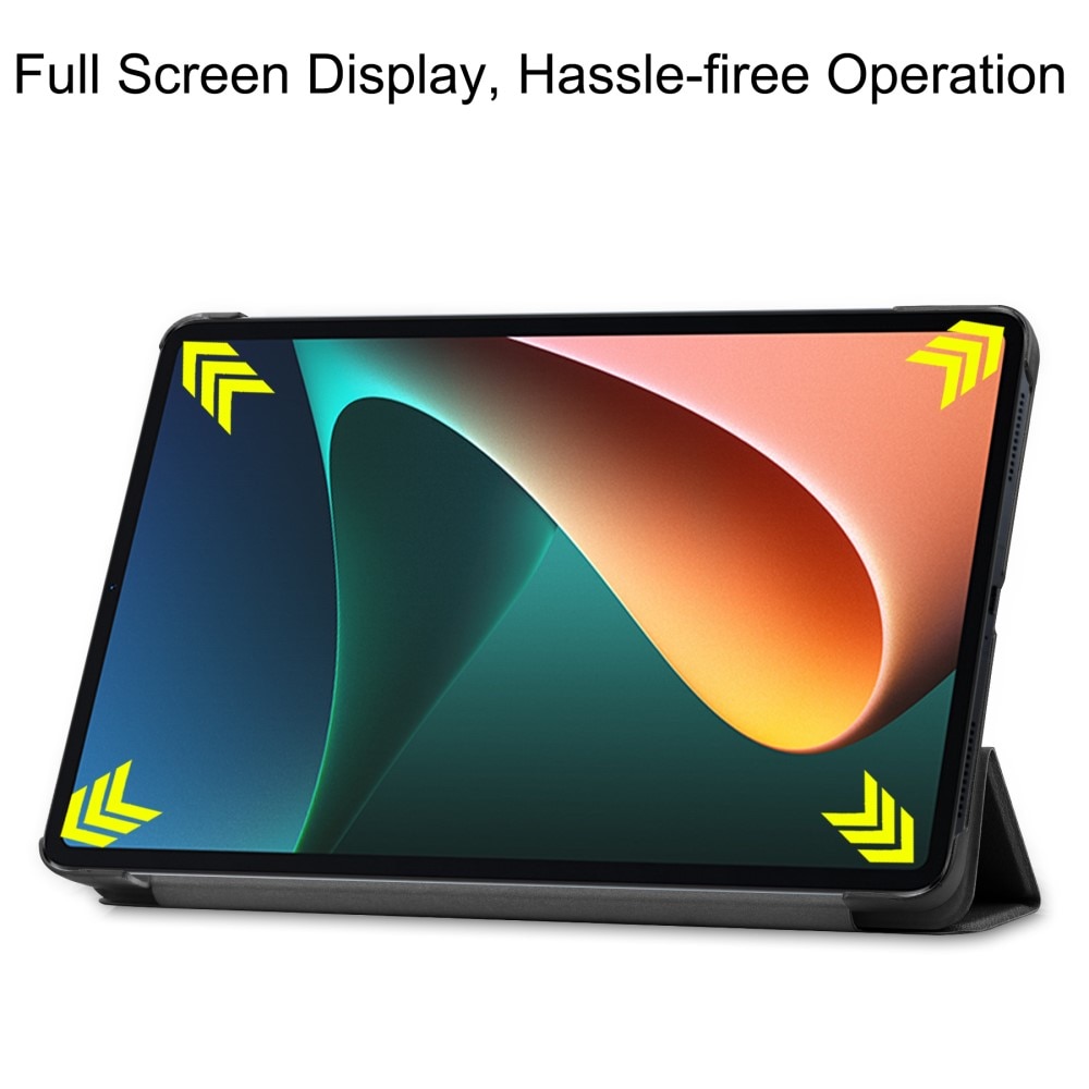 Fodral Tri-fold Xiaomi Pad 5 svart