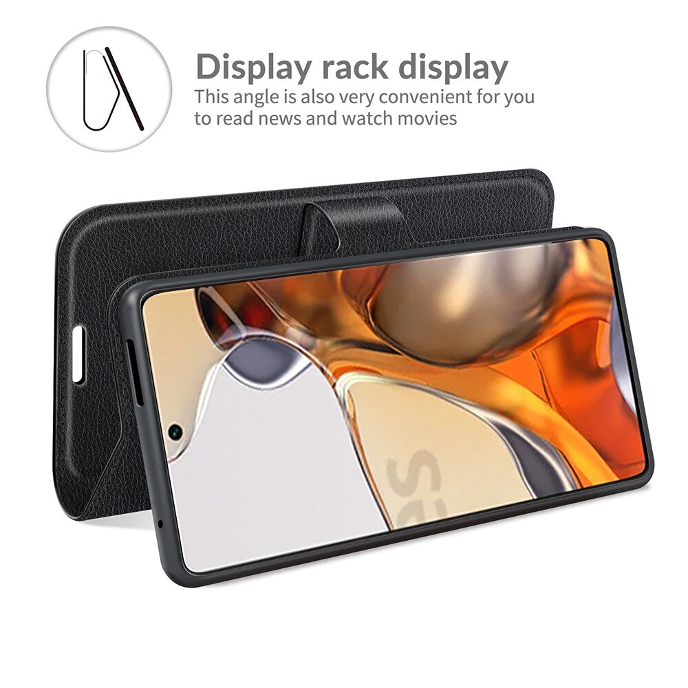 Mobilfodral Xiaomi 11T/11T Pro Svart