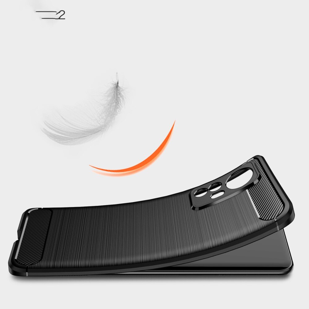 Xiaomi 12 Skal TPU Brushed Svart