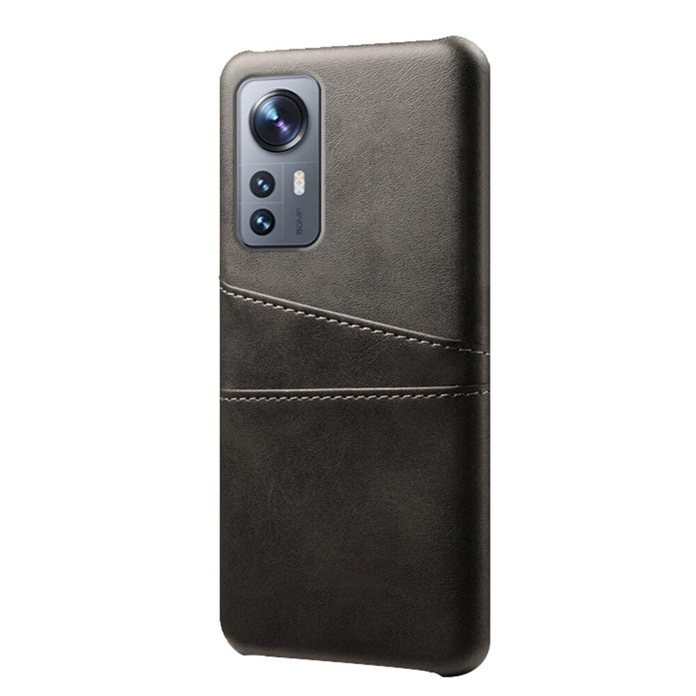 Card Slots Case Xiaomi 12 Svart