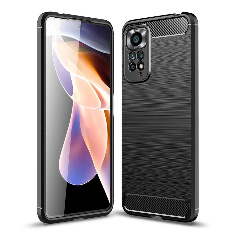 Brushed TPU Case Xiaomi Redmi Note 11 Pro Black