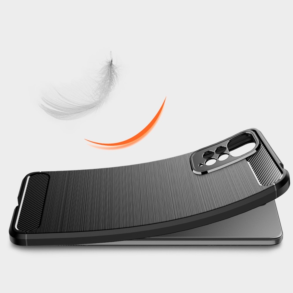 Xiaomi Redmi Note 11 Pro Skal TPU Brushed Svart