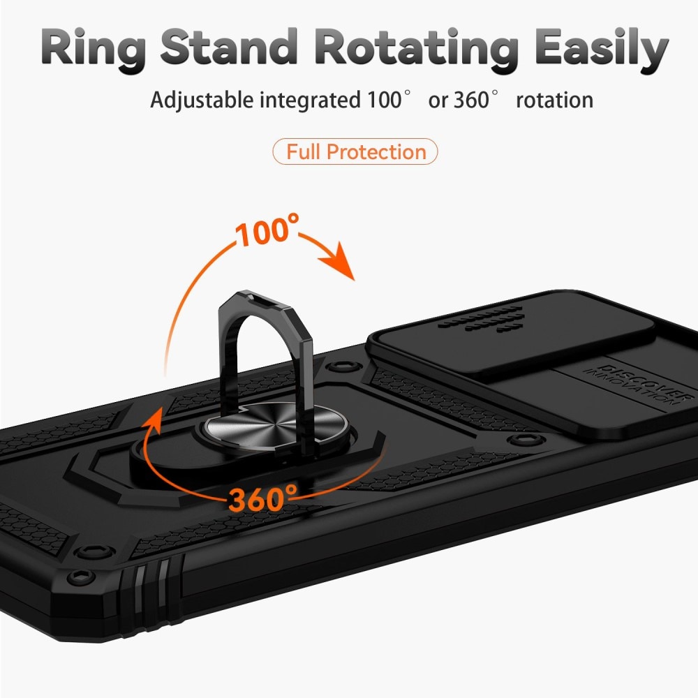 Hybridskal Ring+Camera Protection Xiaomi Redmi Note 11 Pro svart