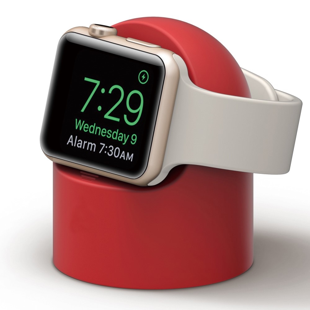 Laddningsställ Apple Watch röd