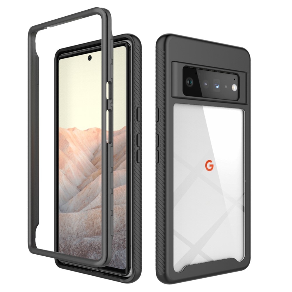 Full Cover Skal Google Pixel 6 Pro Svart