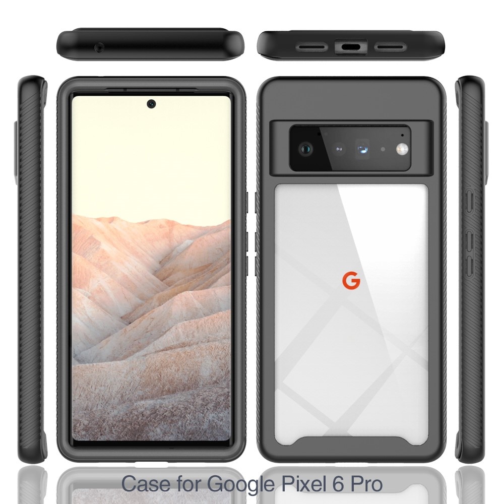 Full Cover Skal Google Pixel 6 Pro svart