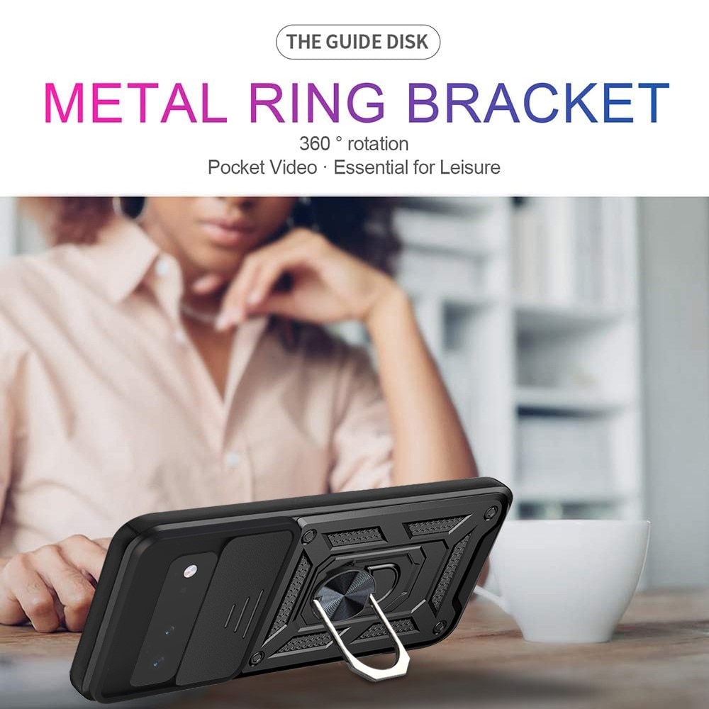 Hybridskal Ring+Camera Protection Google Pixel 6 svart