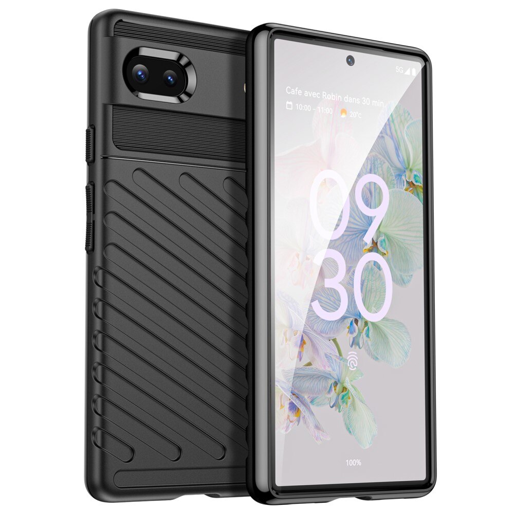 Thunder TPU Case Google Pixel 6a black