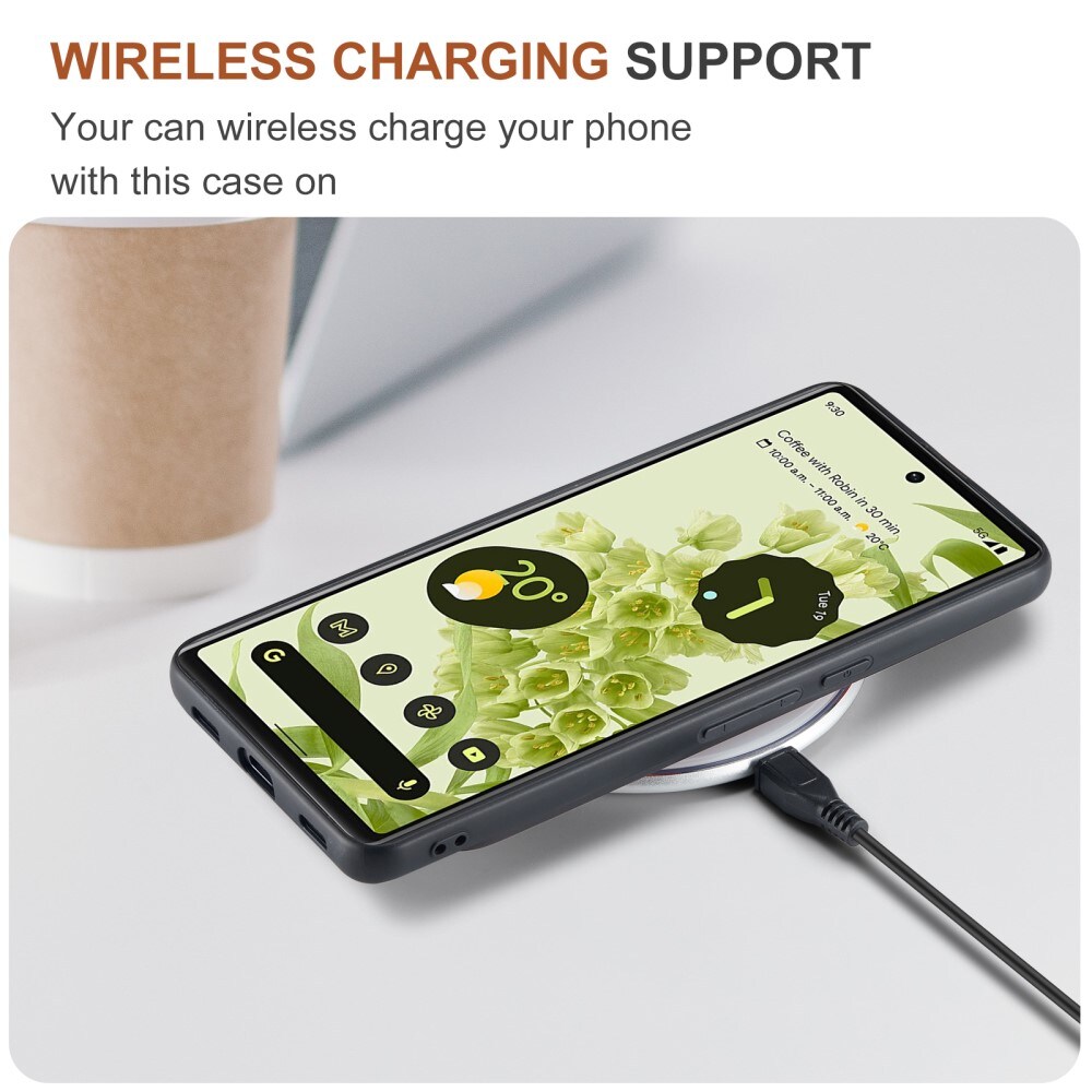 Magnetic Card Slot Case Google Pixel 6 Svart
