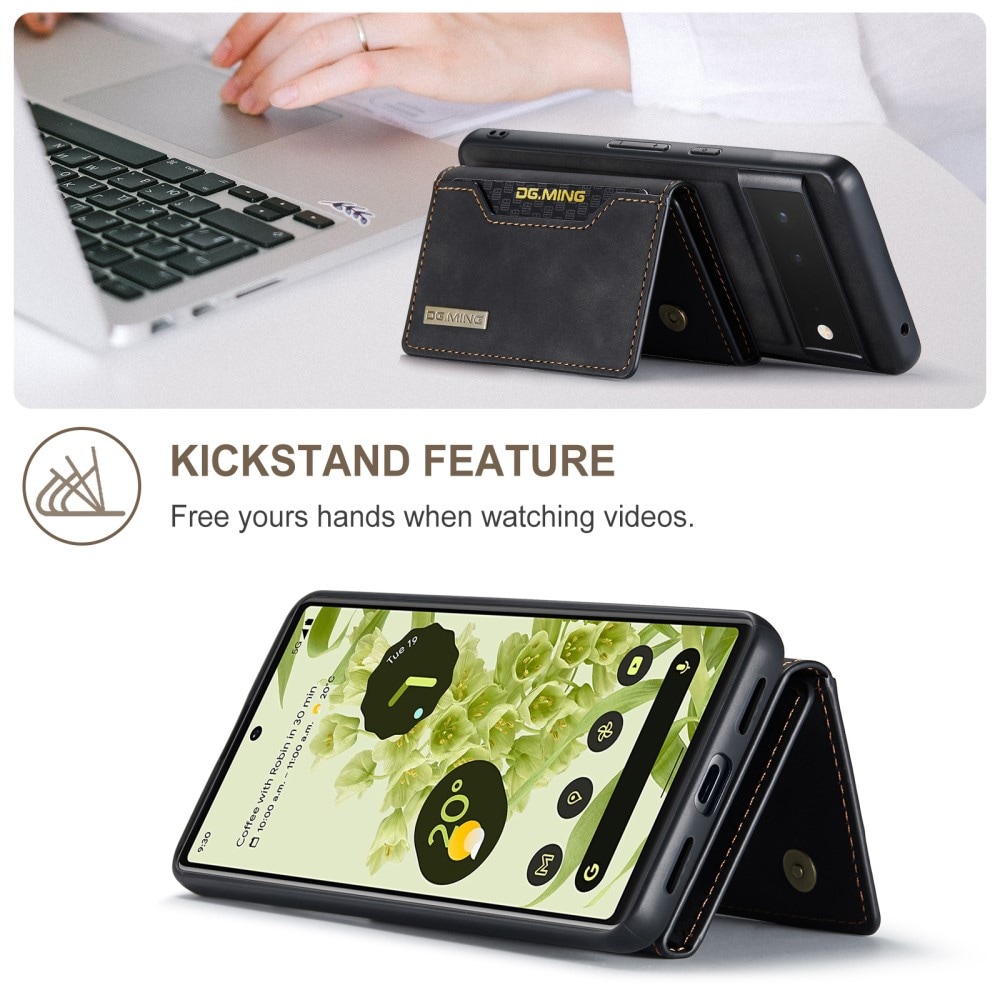 Magnetic Card Slot Case Google Pixel 6 Svart