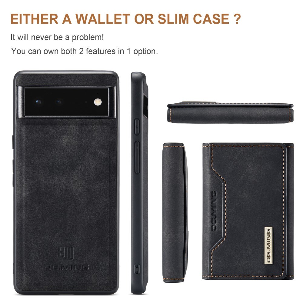 Magnetic Card Slot Case Google Pixel 6 Svart