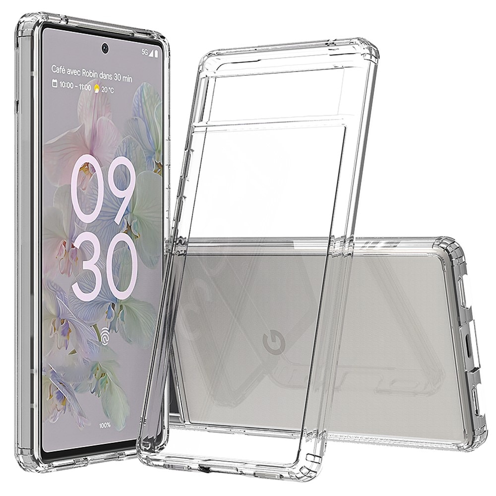 Crystal Hybrid Case Google Pixel 6a Transparent