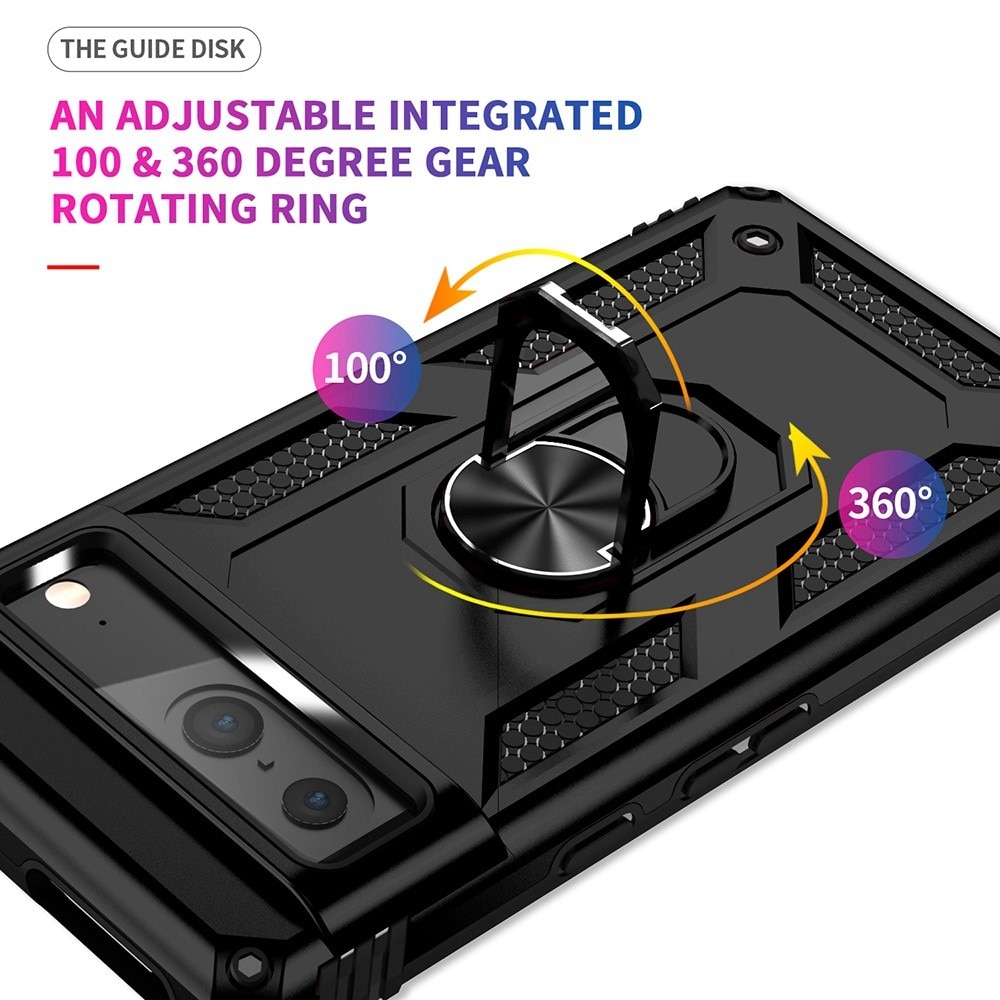 Hybridskal Tech Ring Google Pixel 7 svart