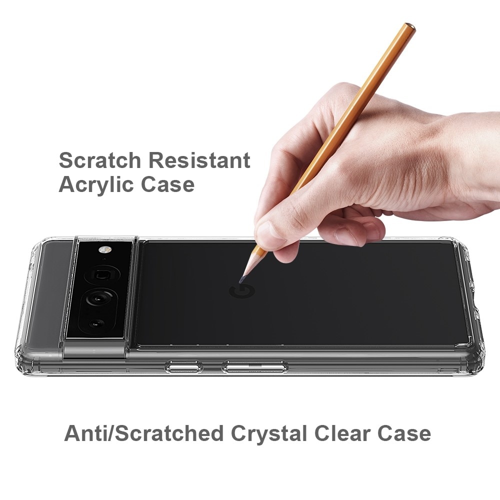 Crystal Hybrid Case Google Pixel 7 Pro Transparent