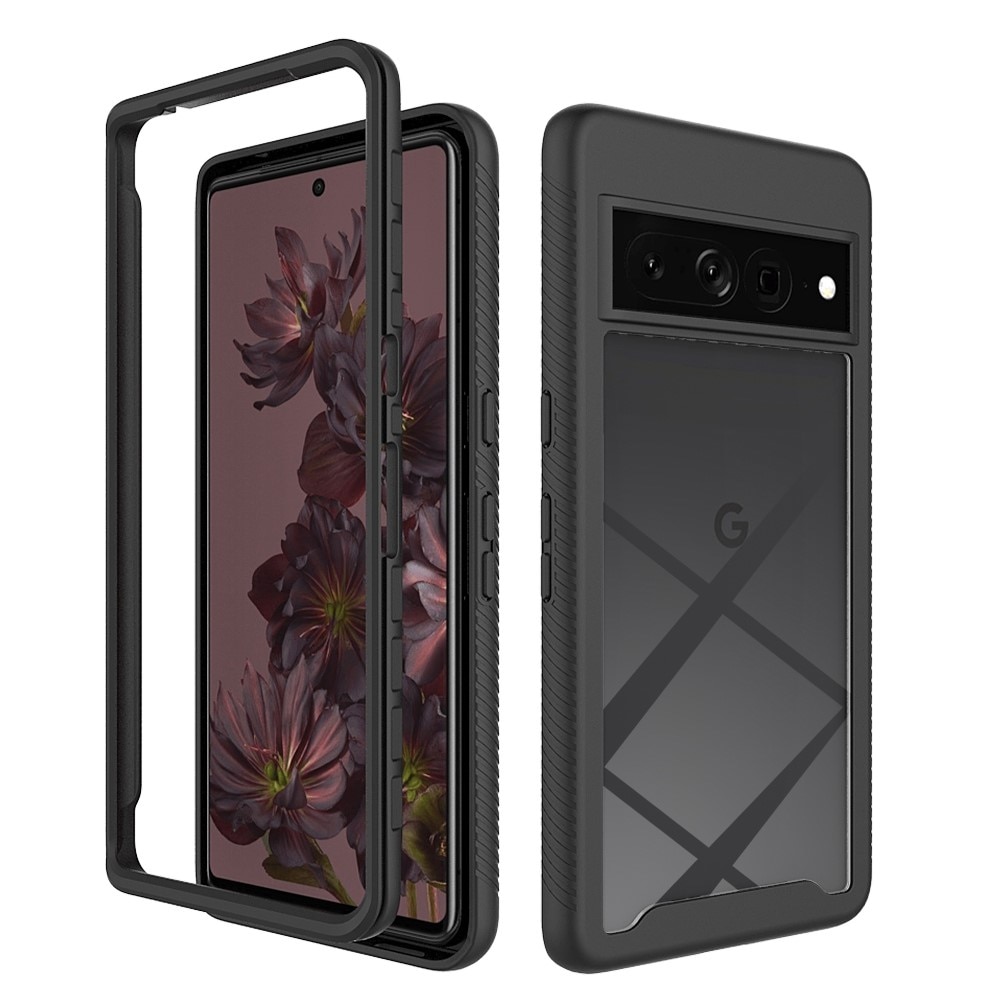 Full Cover Skal Google Pixel 7 Pro svart