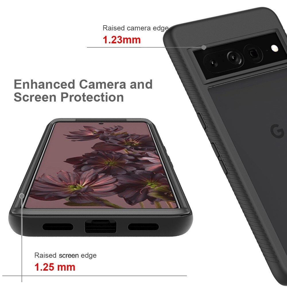 Full Cover Skal Google Pixel 7 Pro Svart