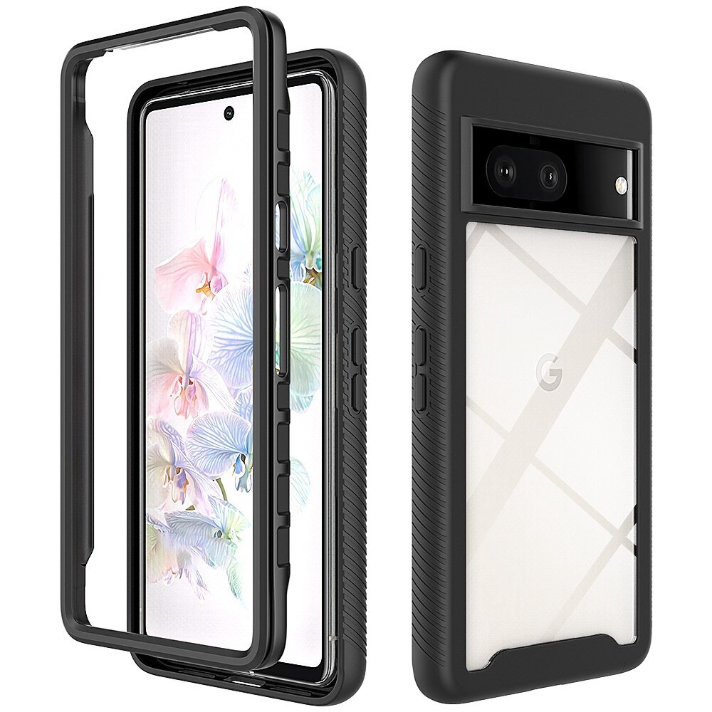 Full Cover Skal Google Pixel 7 svart