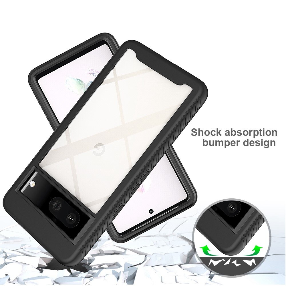 Full Cover Skal Google Pixel 7 Svart