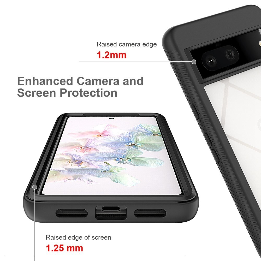 Full Cover Skal Google Pixel 7 Svart