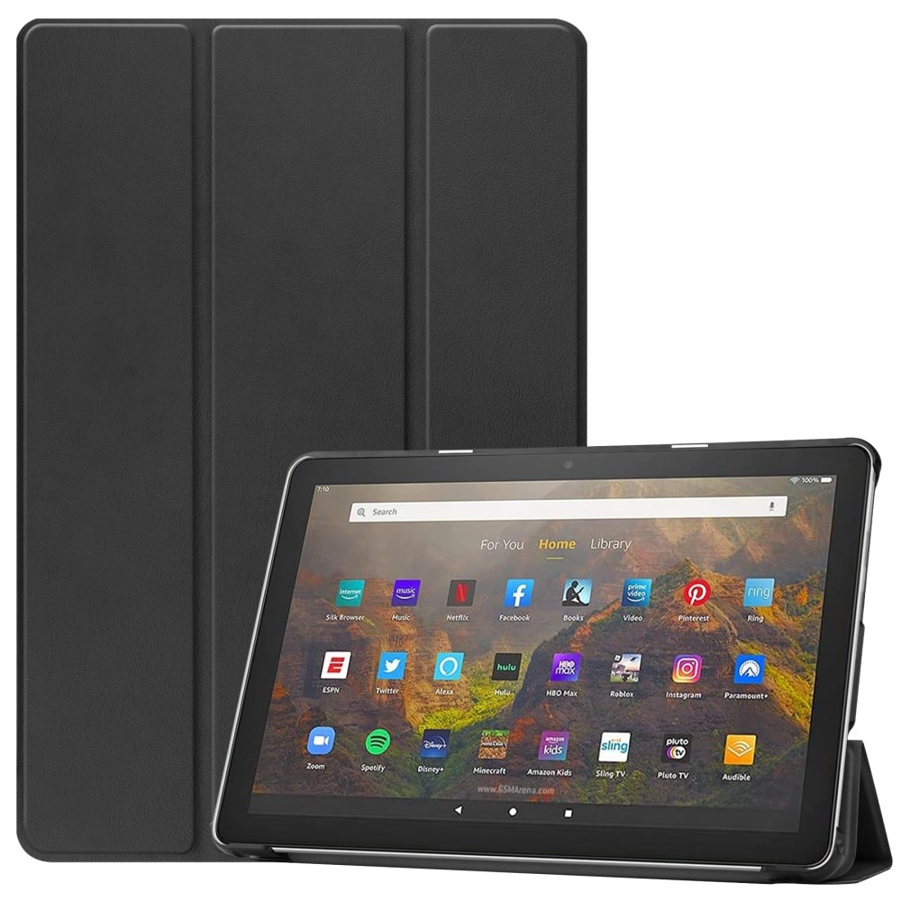 Fodral Tri-fold Amazon Fire HD 10 (2021) svart