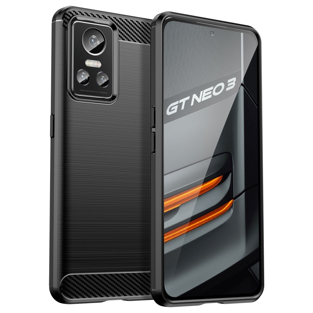 Realme GT Neo 3 Skal TPU Brushed Svart