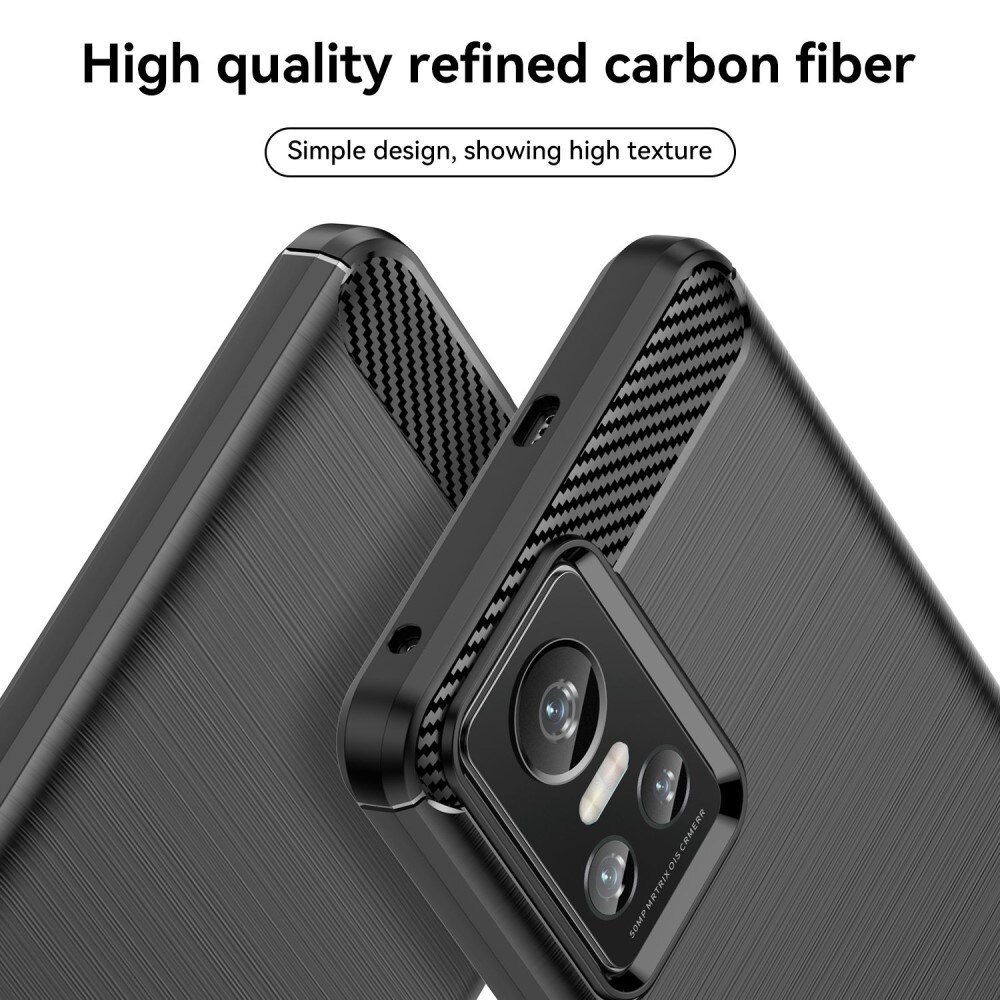 Realme GT Neo 3 Skal TPU Brushed Svart