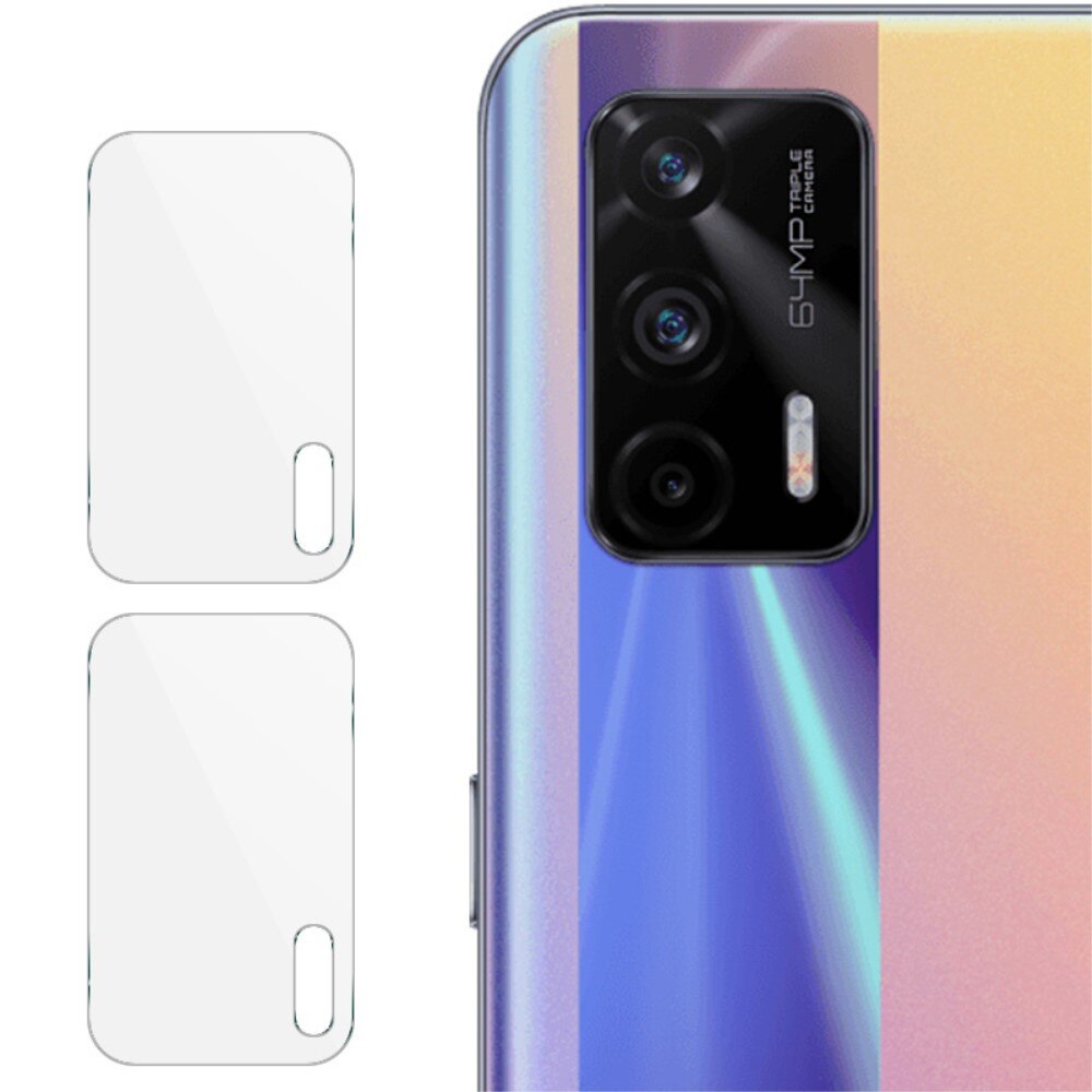 2-pack Härdat Glas Linsskydd Realme GT Neo