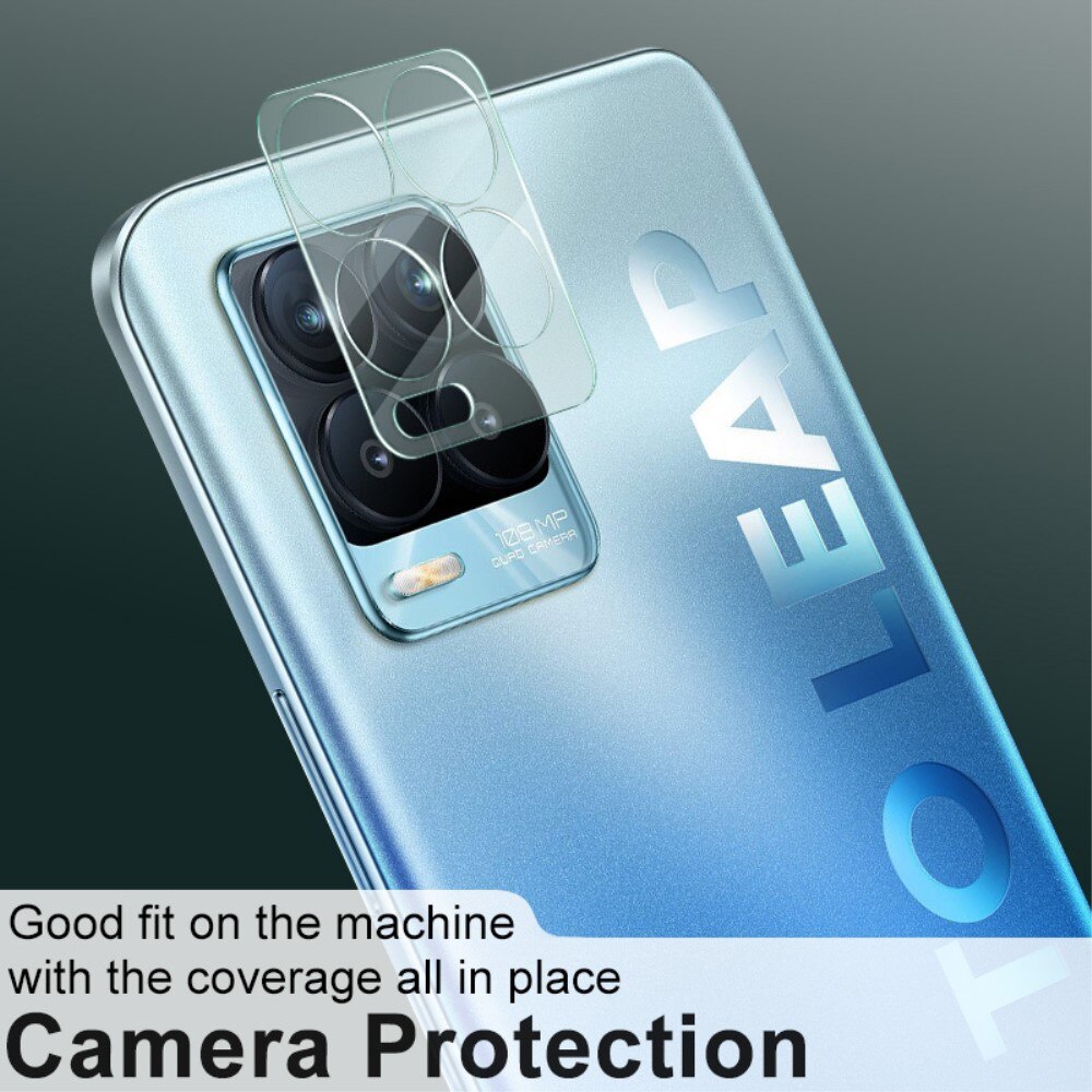 Härdat Glas 0.2mm Linsskydd Realme 8 Pro Genomskinlig