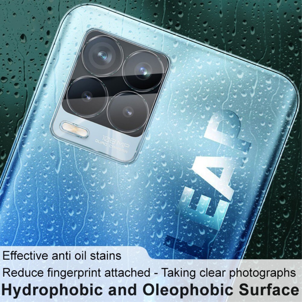 Härdat Glas 0.2mm Linsskydd Realme 8 Pro Genomskinlig