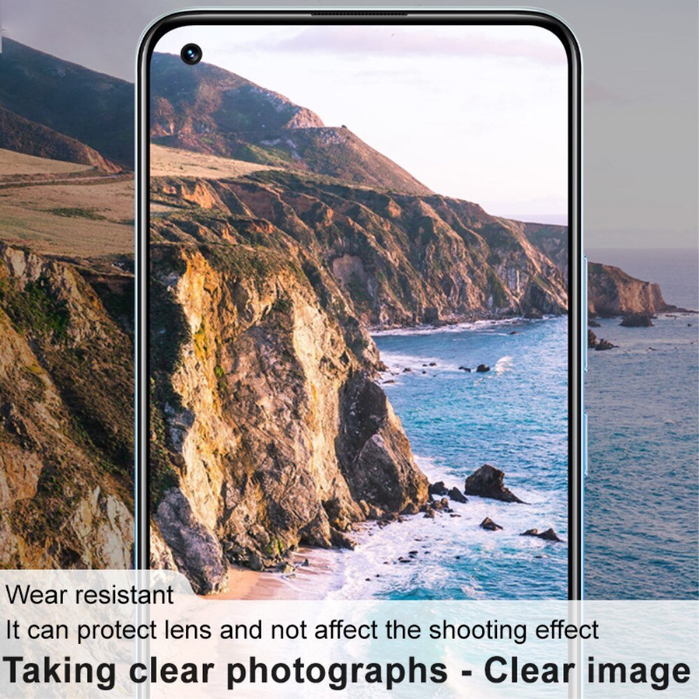 Härdat Glas 0.2mm Linsskydd Realme 8 Pro Genomskinlig
