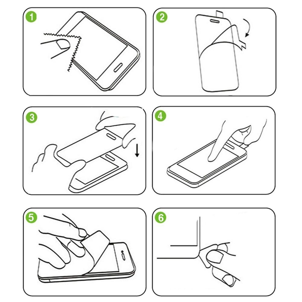 Heltäckande Härdat Glas Skärmskydd iPhone SE (2022)