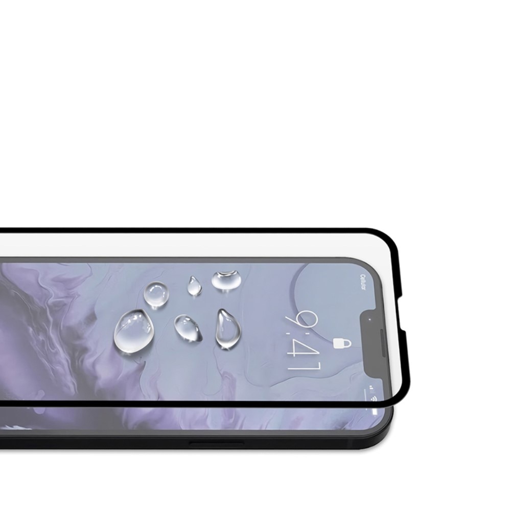 Heltäckande Härdat Glas iPhone 13 Pro Max svart