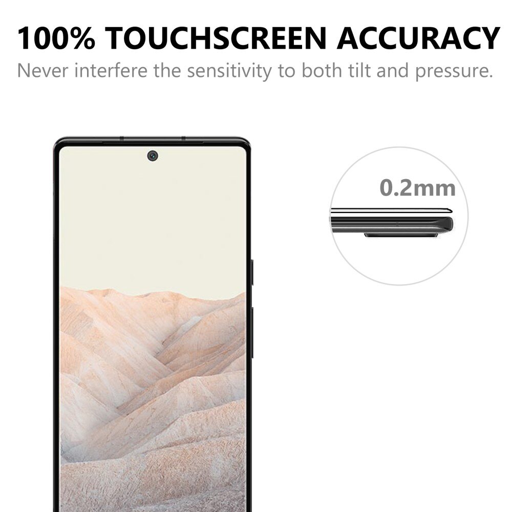 Heltäckande Härdat Glas Skärmskydd Google Pixel 6