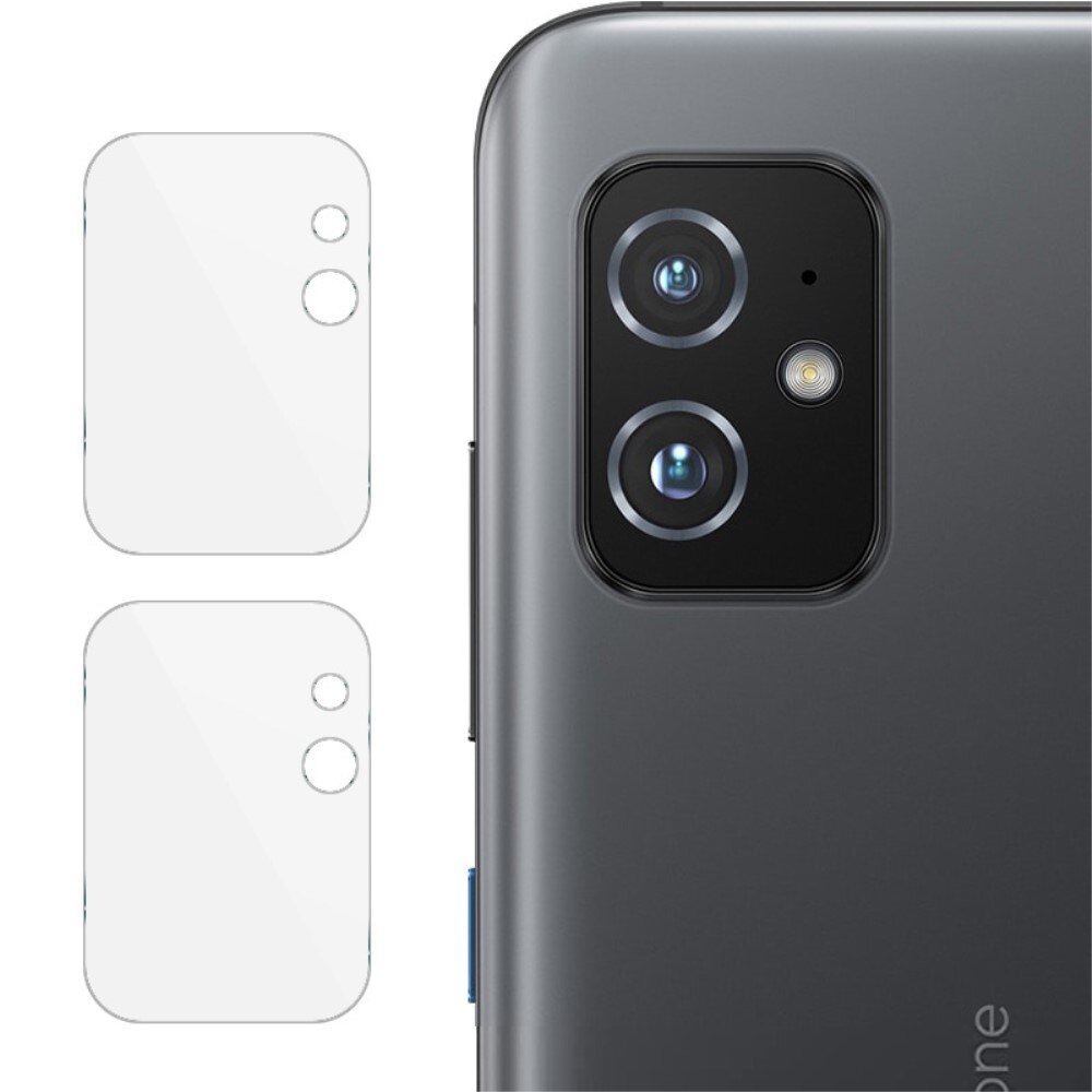 2-pack Härdat Glas Linsskydd Asus Zenfone 8