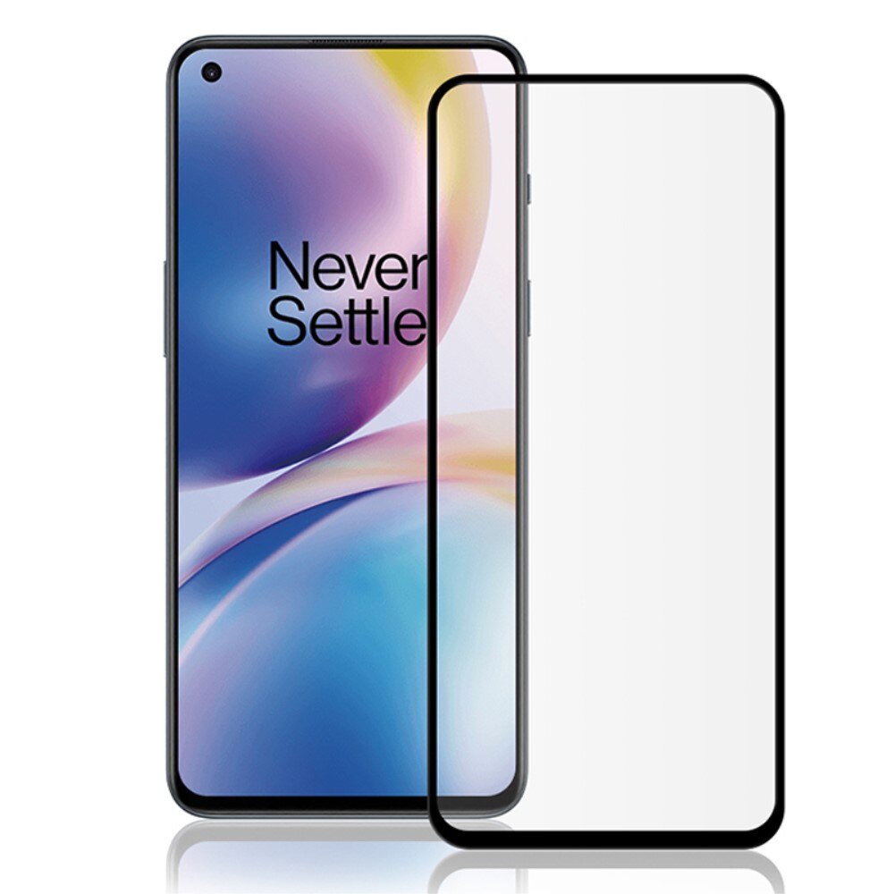 Heltäckande Härdat Glas OnePlus Nord 2 5G svart