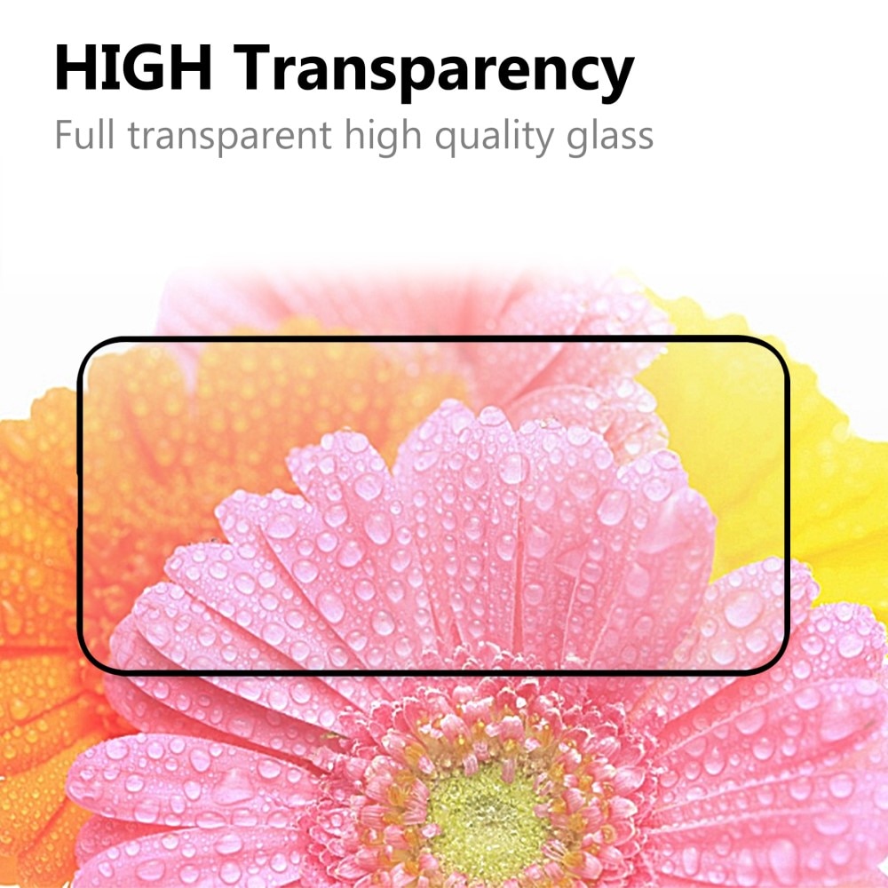 Heltäckande Härdat Glas Skärmskydd iPhone 13 Pro