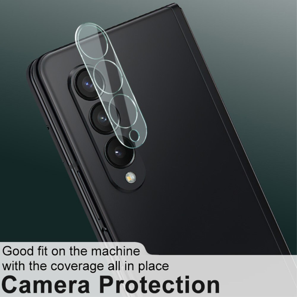 Härdat Glas 0.2mm Linsskydd Samsung Galaxy Z Fold 3 Genomskinlig