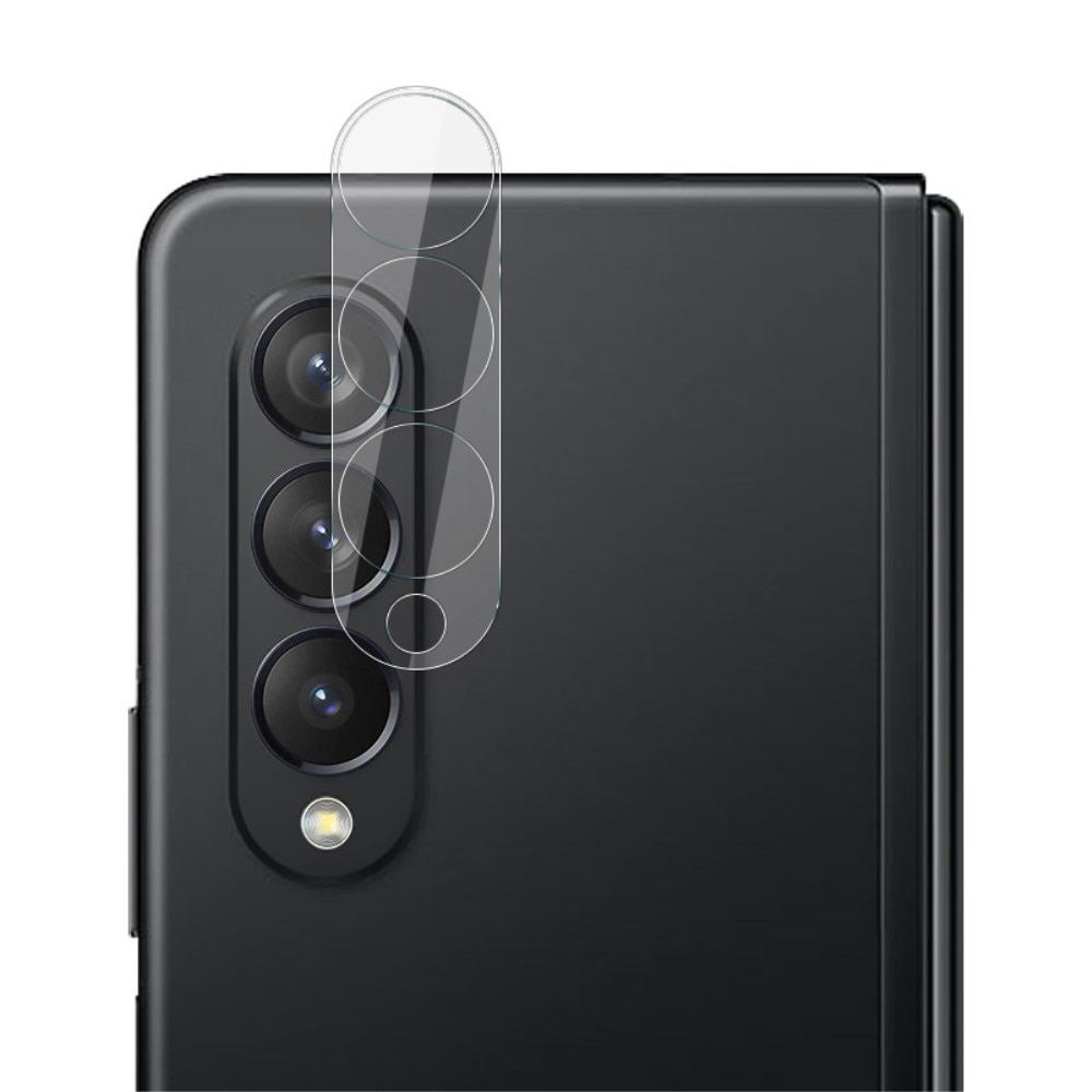Härdat Glas 0.2mm Linsskydd Samsung Galaxy Z Fold 3 Genomskinlig