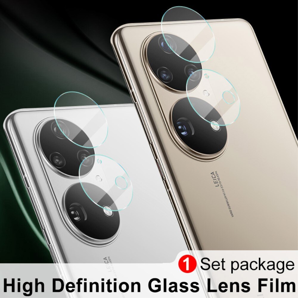 Härdat Glas 0.2mm Linsskydd Huawei P50 Pro Genomskinlig