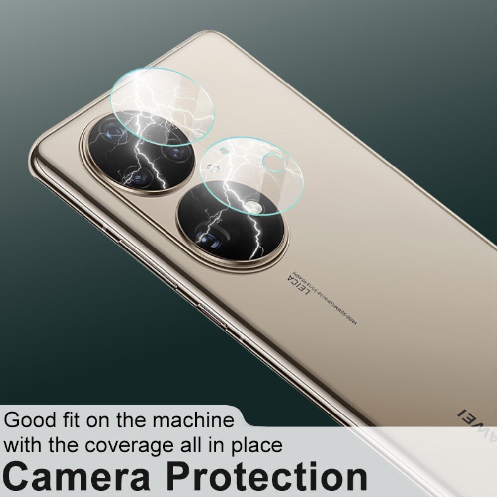 Härdat Glas 0.2mm Linsskydd Huawei P50 Pro Genomskinlig