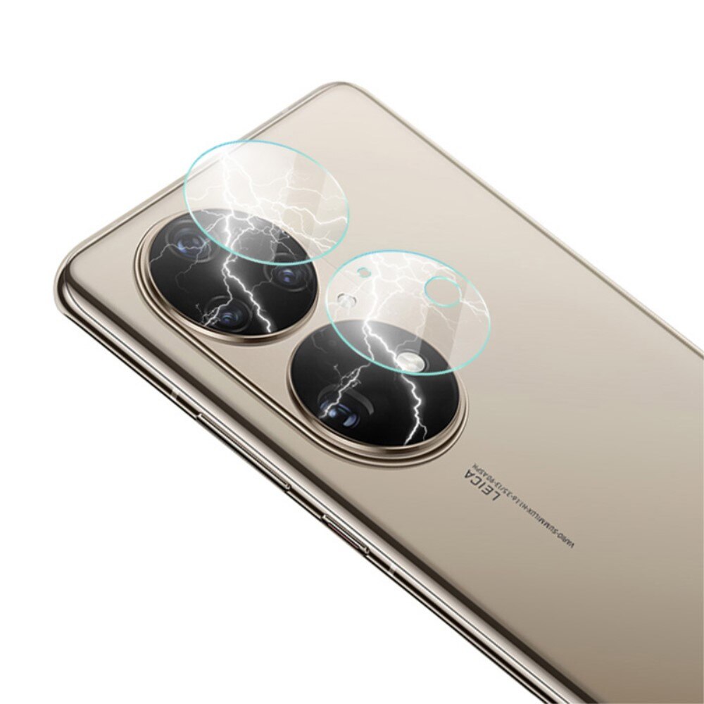 Härdat Glas 0.2mm Linsskydd Huawei P50 Pro Genomskinlig