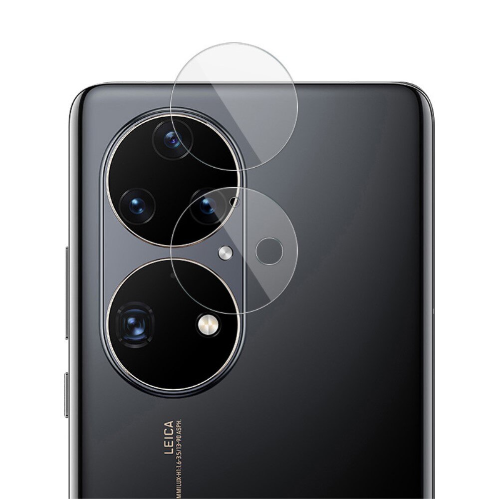 Härdat Glas 0.2mm Linsskydd Huawei P50 Pro Genomskinlig