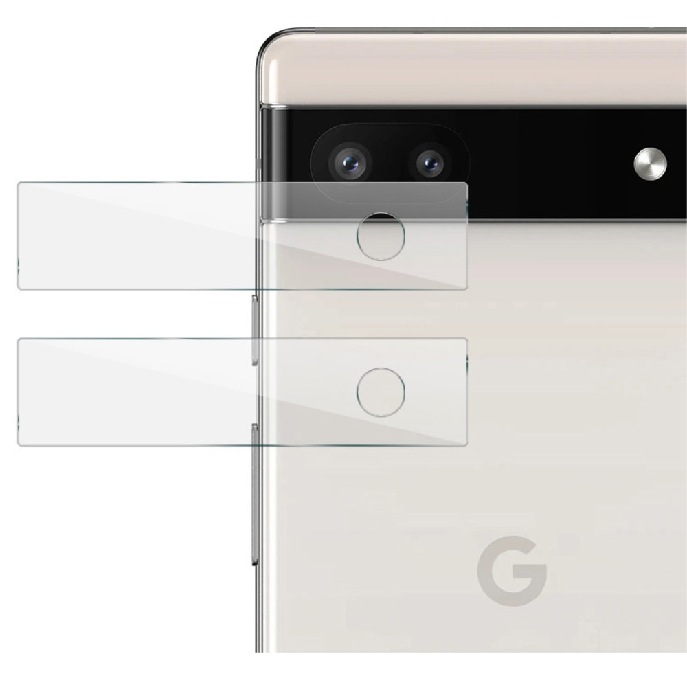2-pack Härdat Glas Linsskydd Google Pixel 6a
