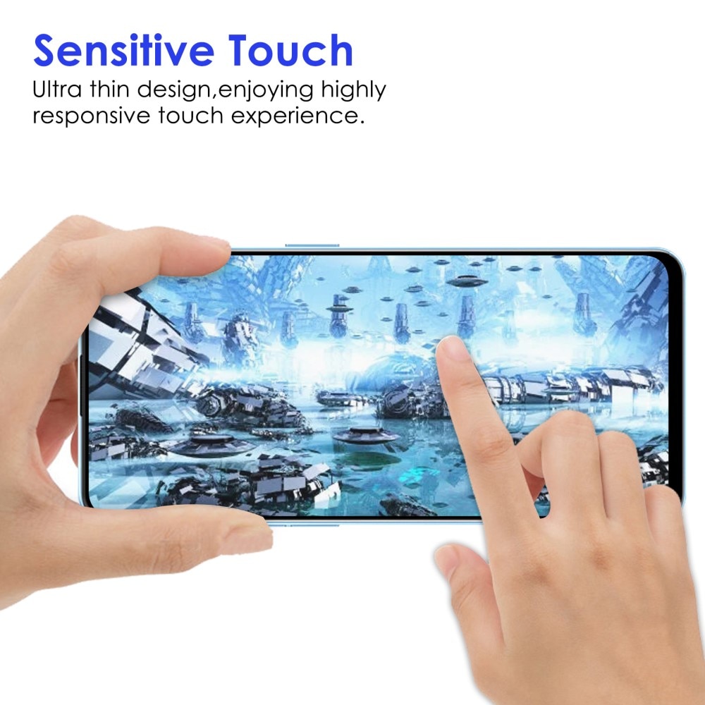Heltäckande Härdat Glas Skärmskydd Samsung Galaxy A73 5G