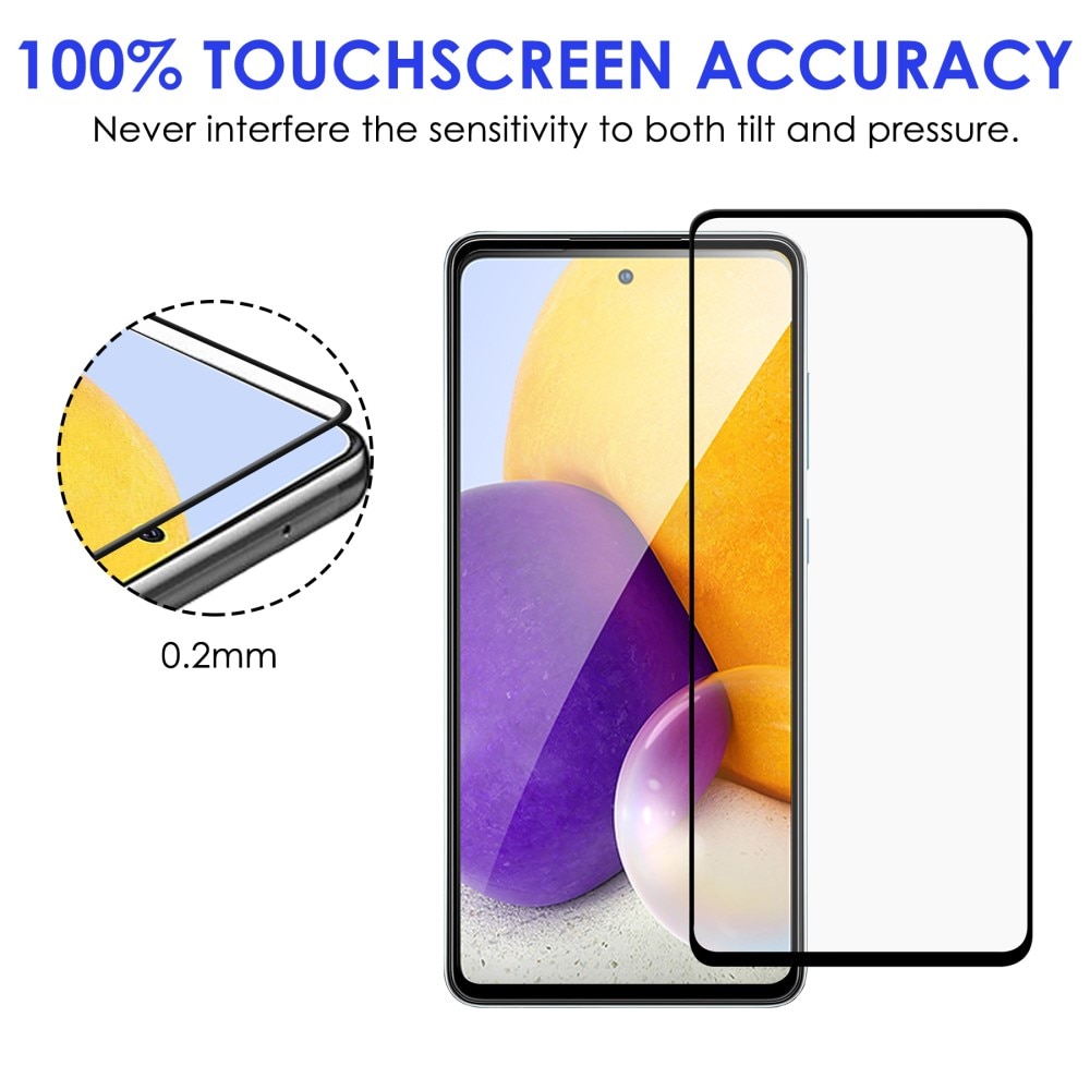 Heltäckande Härdat Glas Skärmskydd Samsung Galaxy A53